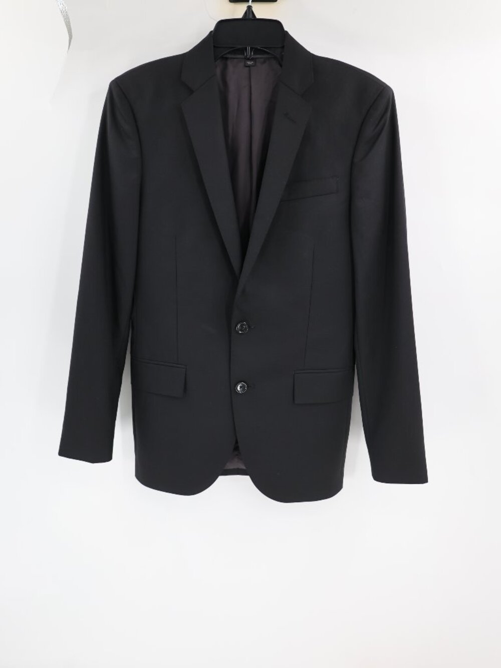 J Crew Sport Coat Men 34S Ludlow Loro Piana Super 120s Wool Blazer Black classic